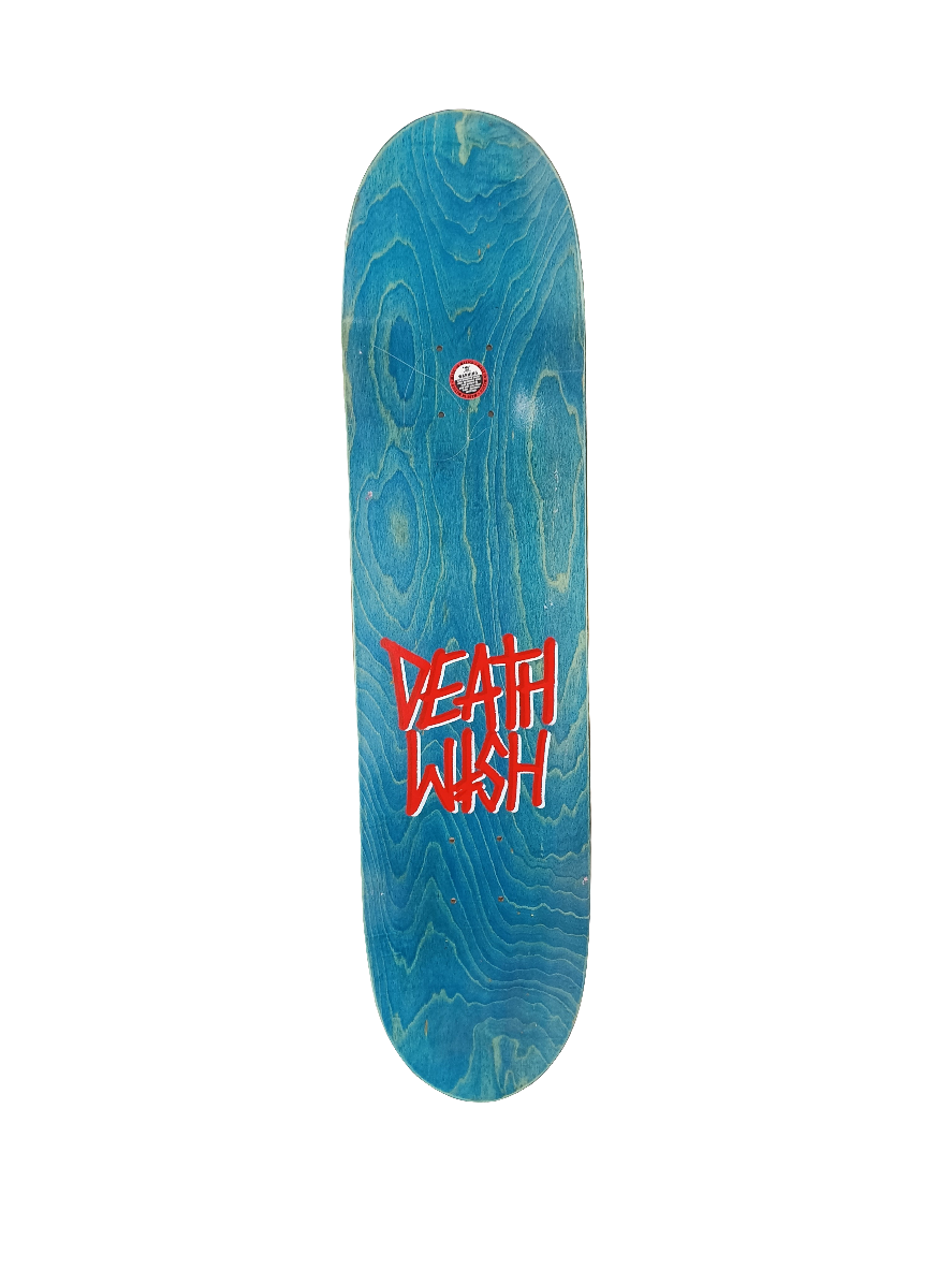 Deathwish Freddy Krueger Fingered Red Orange White Size 8.0