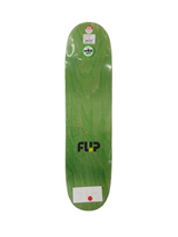 Flip Tom Penny Cheech And Chong Green Room Tye Dye Green Yellow Size 8.13" Vintage NOS Deck