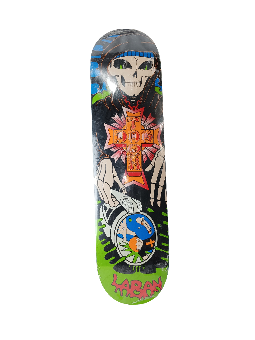 Dogtown Laban Pheidias Grim Reaper Death Lens Green Black Red Size