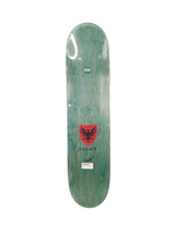 Legacy Team Bird Black White Red Size 7.625" Vintage NOS Deck