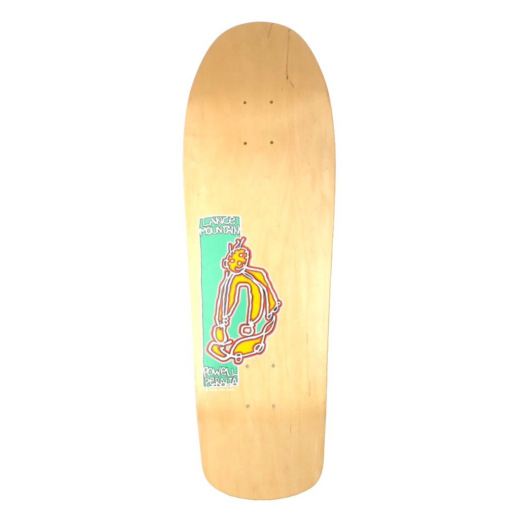 Powell Peralta Lance Mountain Character Drawing Blank/Orange/Blue Powell Peralta Lance Mountain Character Drawing Blank/Orange/Blue