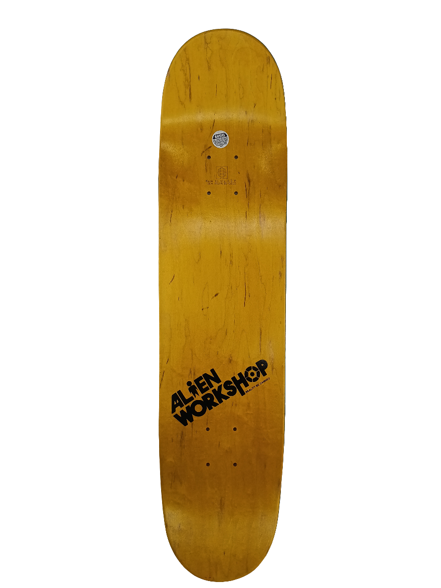 Alien Workshop Josh Kalis 7 Eyed Alien Graphic Black Brown Grey