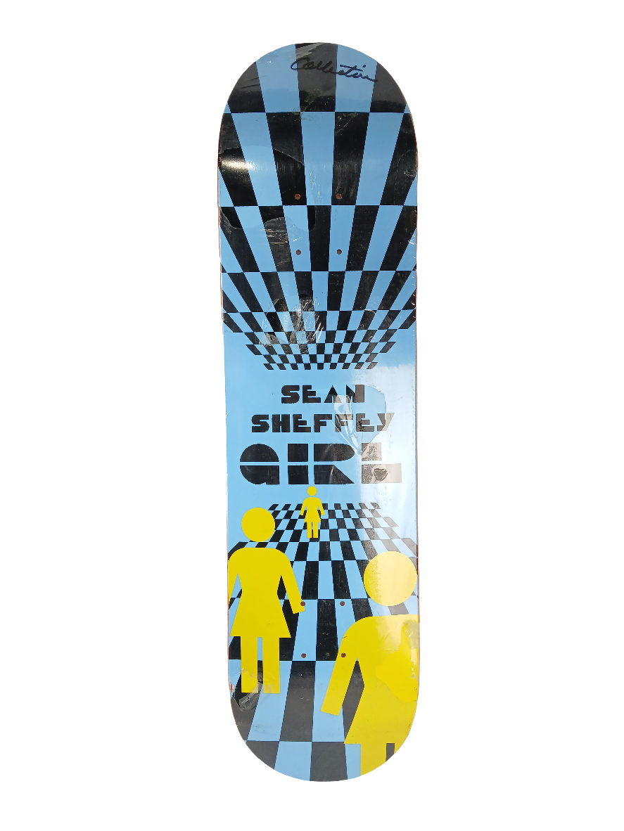 Girl Sean Sheffey No Wave Series Blue Black Yellow Size 7.9