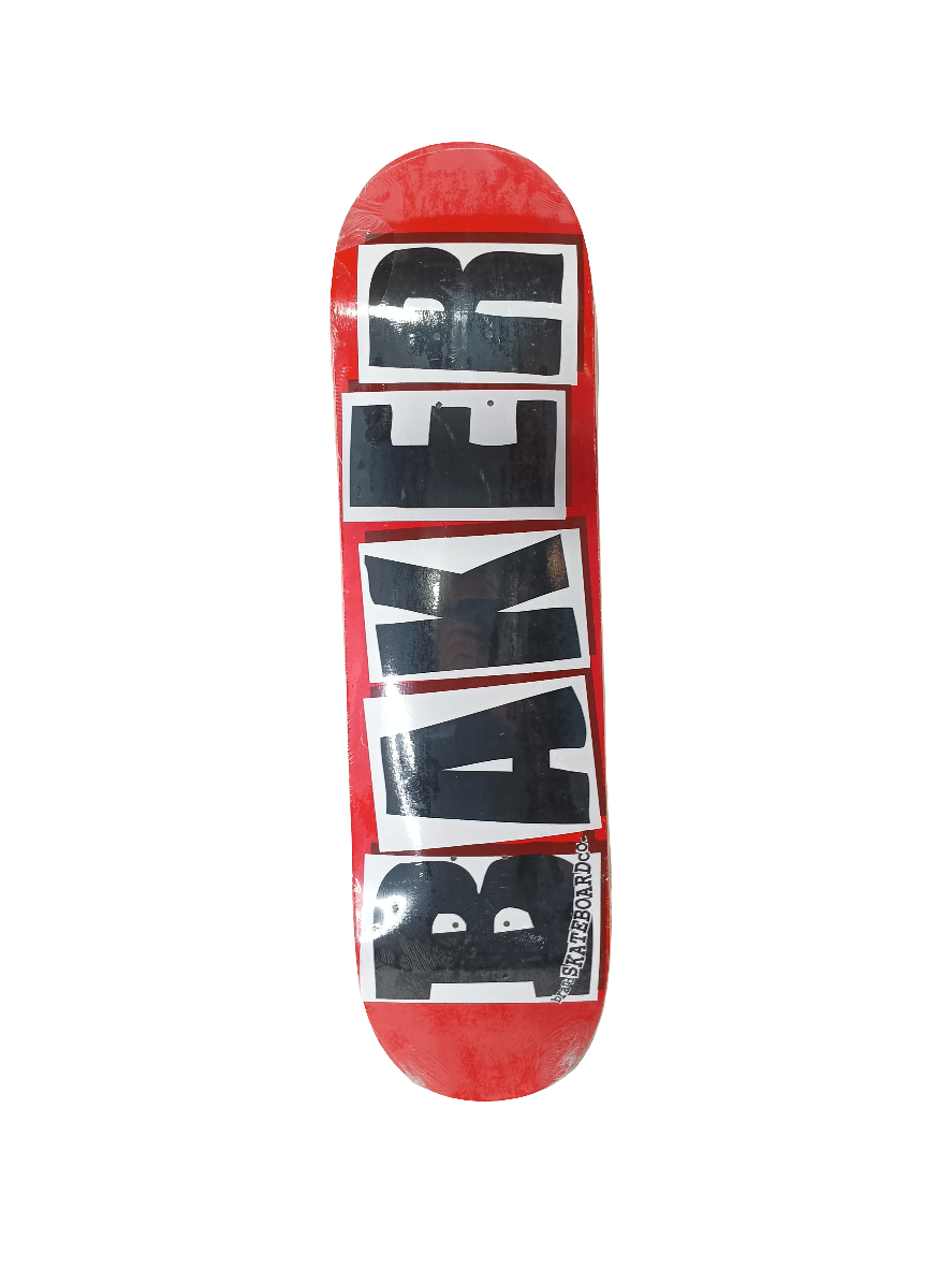 Baker Team Letters Black/Red 8.475