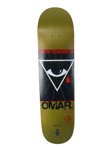 Alien Workshop Omar Salazar Know tomorrow Army Green Black Red