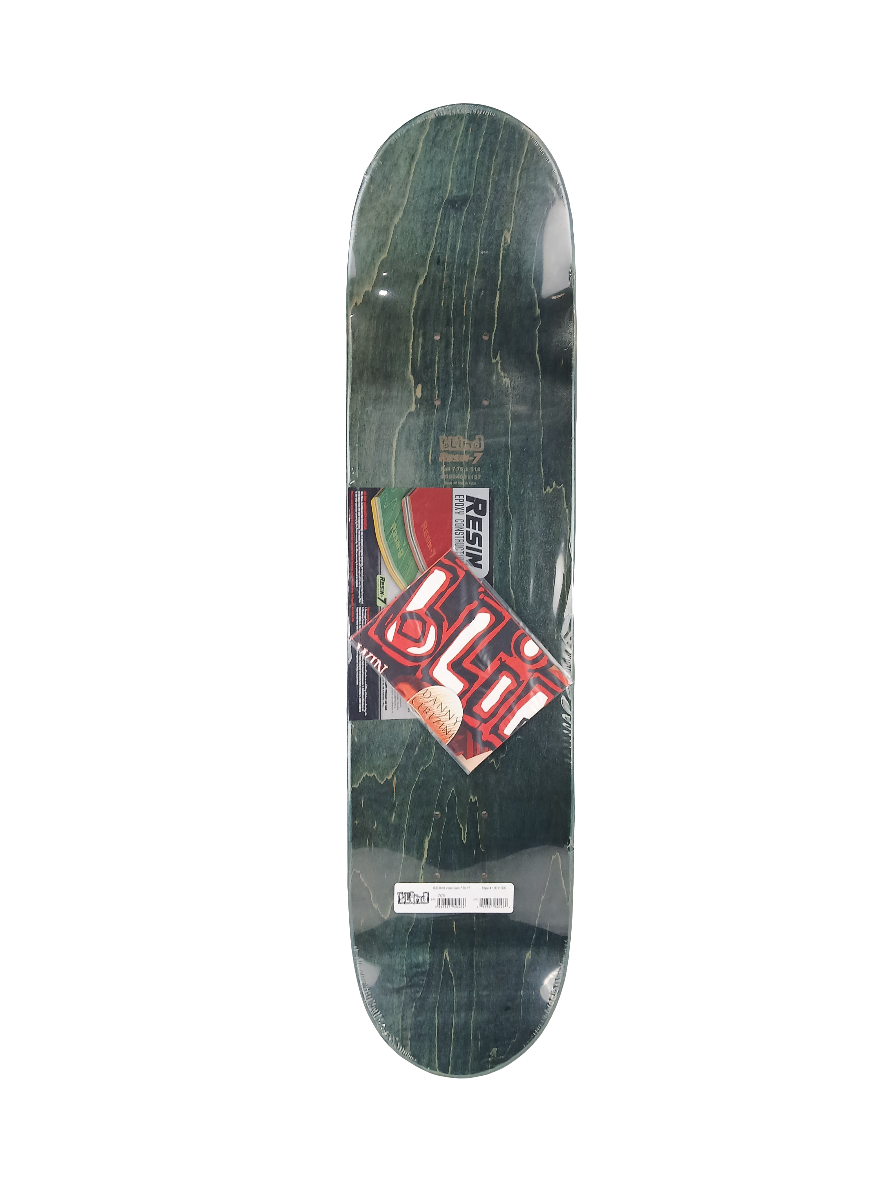 Blind The Blind Video Team Deck Black Red White Size 7.75" Vintage NOS Deck