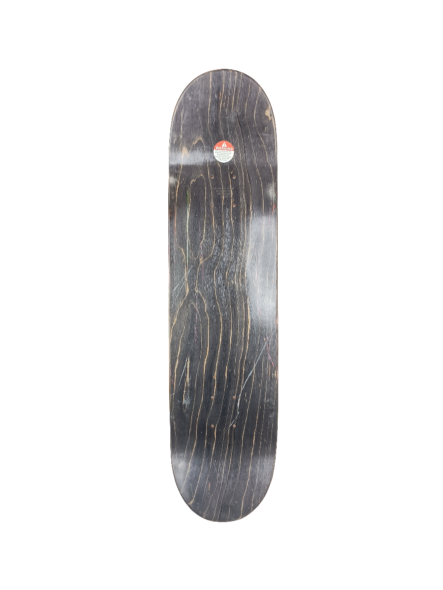 Birdhouse Skateboards Team Logo Blue Orange Yellow 8.375" Vintage NOS Deck