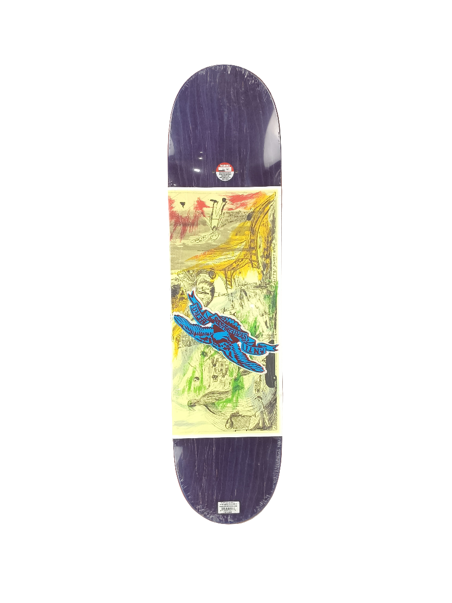 Anti-Hero Raney Beres SF Then & Now Blue Purple White Size 8.12