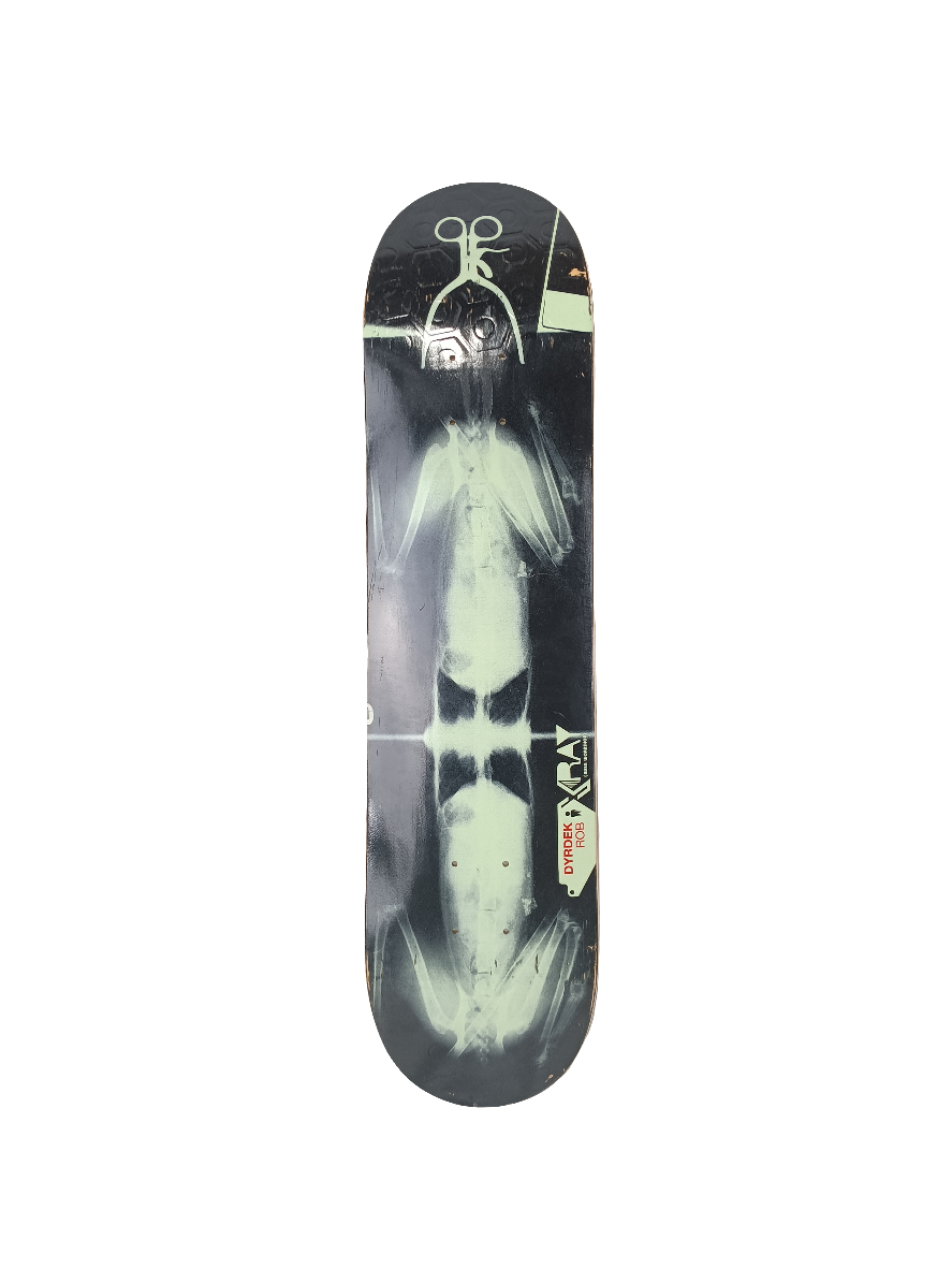 ALIEN WORKSHOP DIY kit Deck未使用品 Alien Workshop Rob Dyrdek X-Ray Black White Clear Hexagon Slick