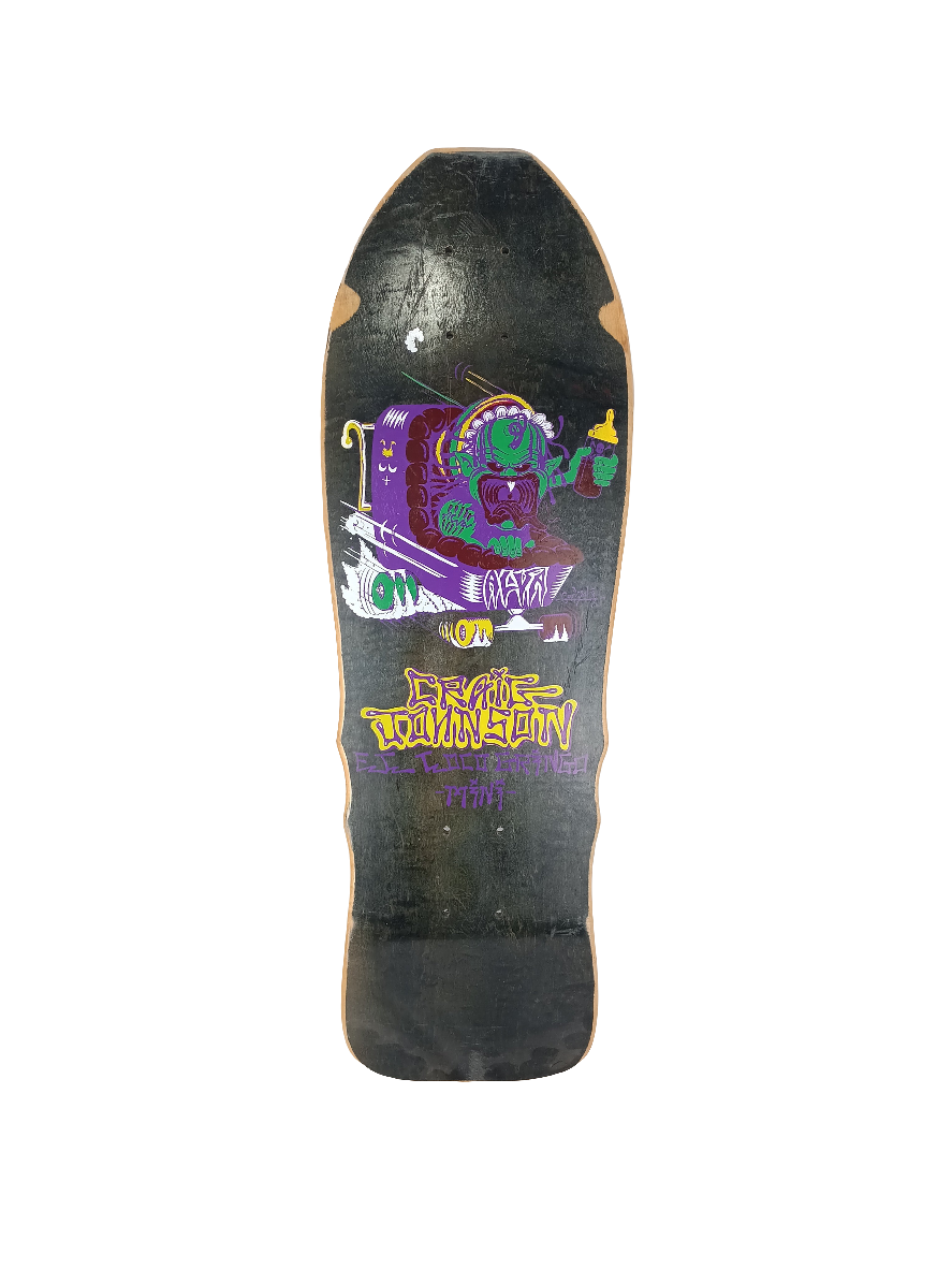 Alva Craig Johnson El Loco Gringo Black Woodgrain Stain Multi Mini