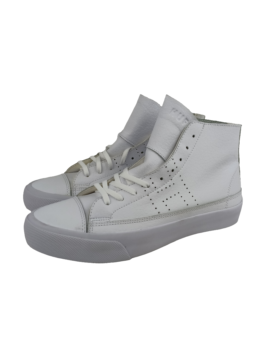 Huf Hupper 2 Hi Deconstructed White VC00082 Size 8.5 Shoes