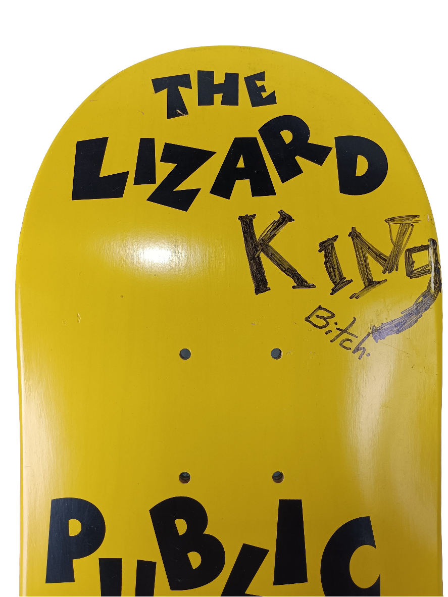 Milosport Lizard King Autographed & Personalized The Lizard Public Ene ...