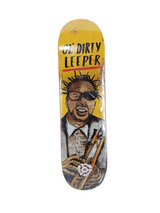 Stereo Kyle Leeper Ol' Dirty Leeper Yellow Red Brown Size 8.4 Vintage NOS Deck