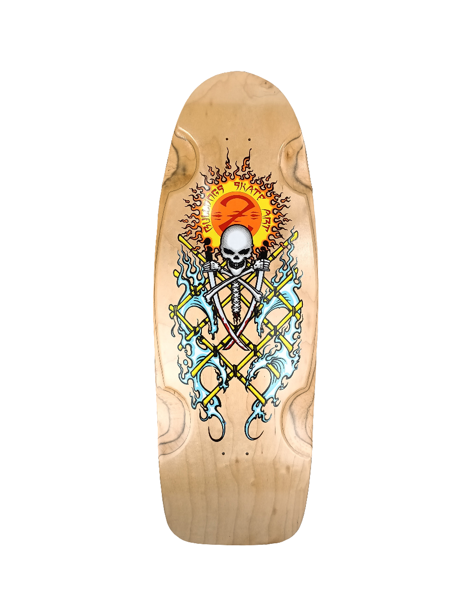 Bulldog Skates BDS Quadplane Q12 Wes Humpston Natural Woodgrain