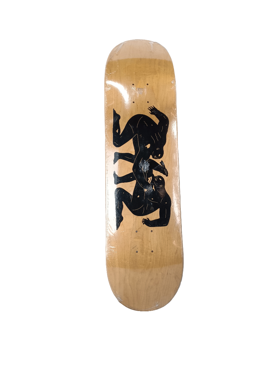 HUF x CLEON PETERSON スケートボード デッキ Huf X Cleon Peterson Natural Black Size 8.475 Vintage NOS Deck