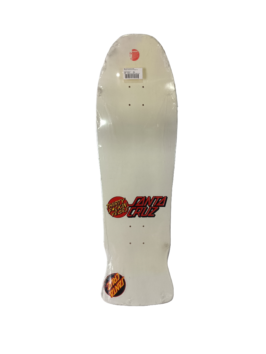 Santa Cruz Rob Roskopp Designs Monster 5 White Multi Color 9.75