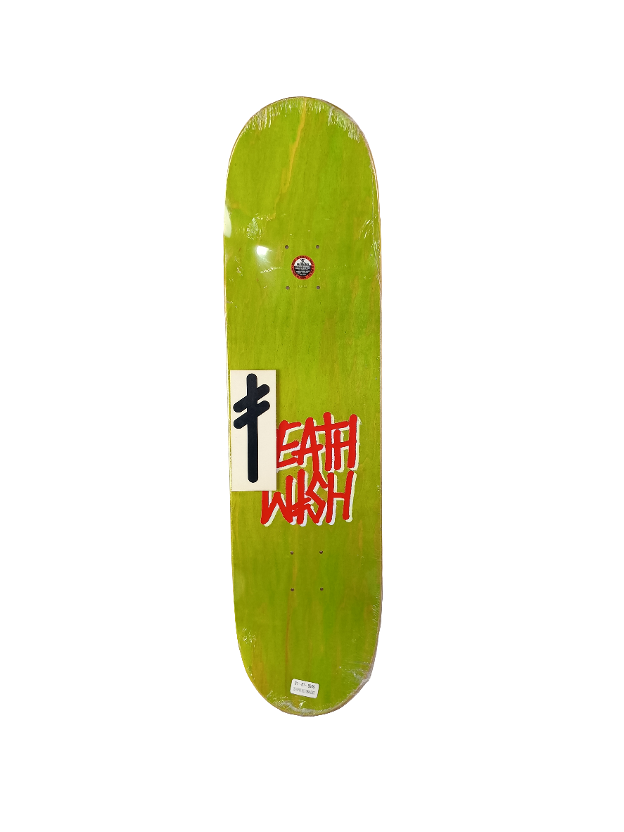 Deathwish Spray Cream Multi Size 8.3875 Vintage NOS Deck