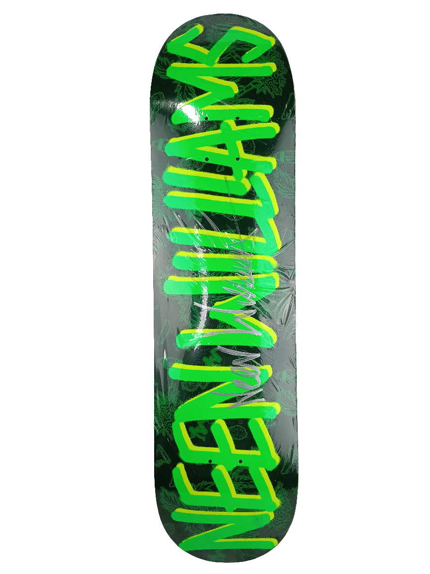 タ*ム様 Shake Junt! スケートボード Deathwish Neen Williams Signed Shake Junt Colors Graphic Size