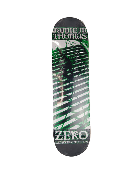 ZERO«Deck Jamie Thomas»Skateboard No2115 Zero Jamie Thomas Smith Grind Limited Edition Black Green White
