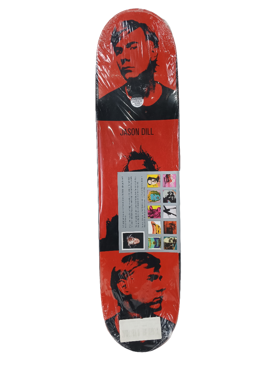 Alien Workshop Jason Dill Andy Warhol Red Black Size 8.2