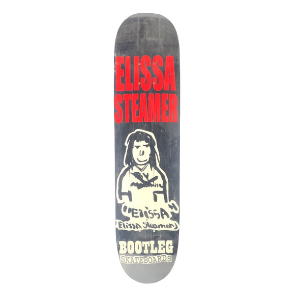 Bootleg Elissa Steamer Knox Drawing Portrait Black White Red Size