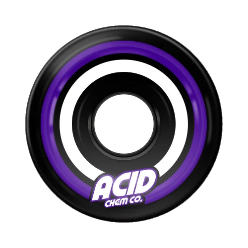 Acid Pods Conical 86A 53mm Black Cruiser Wheels