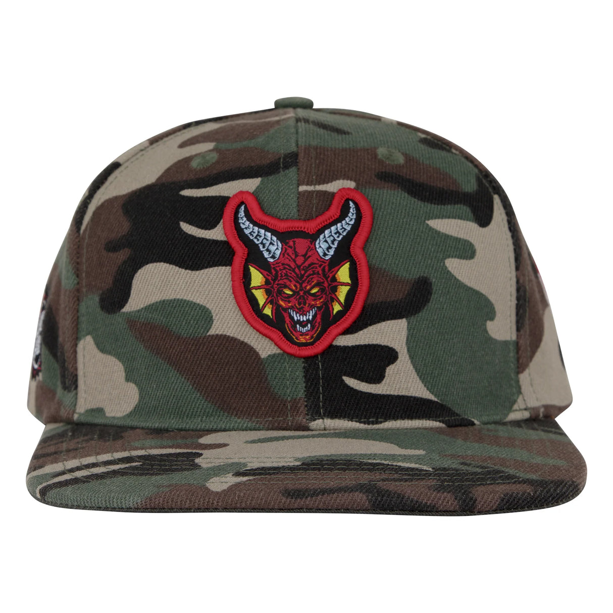 Santa Cruz Stranger Things Hellfire Club Camo Structured Snapback Hat