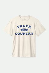 Brixton Ford Truck Country Wimbledon White S/s Shirt