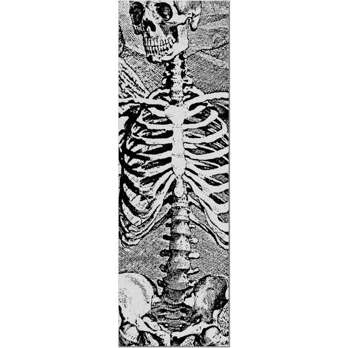 Powell Peralta Skull and Sword Skeleton 10.5" x 33" Clear Griptape