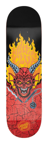 Santa Cruz Stranger Things Hellfire Club 8.25" Skateboard Deck