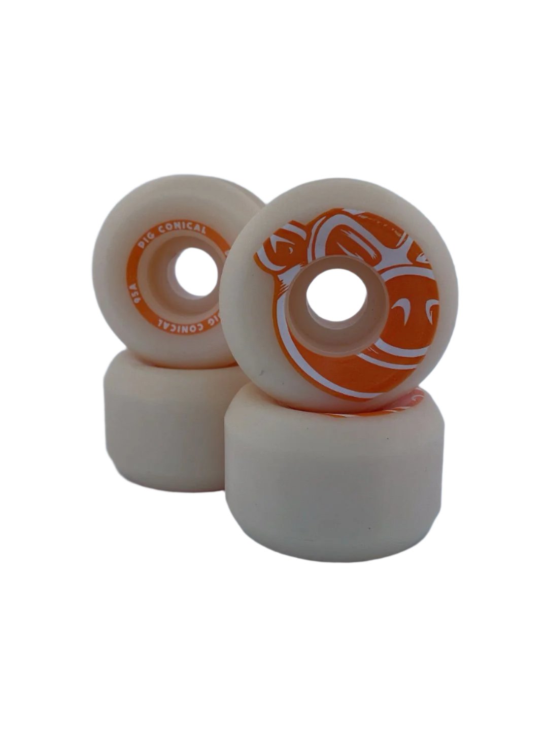 Pig Head Conical 95a 53mm Skateboard Wheels