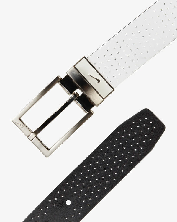 Nike perforated reversible belt best sale