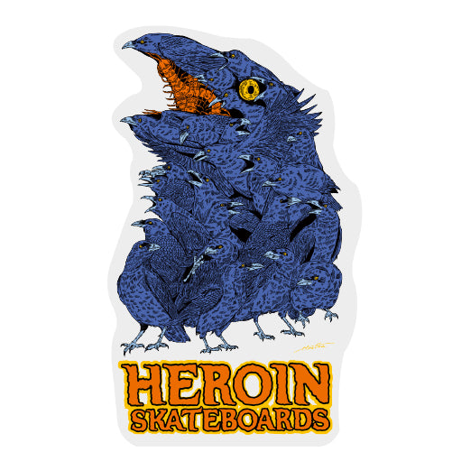 Heroin Nolan Houghton Crow Sticker
