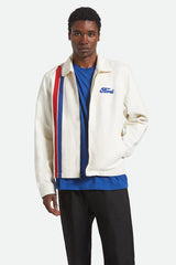 Brixton Ford Number One Wimbledon White Garage Jacket
