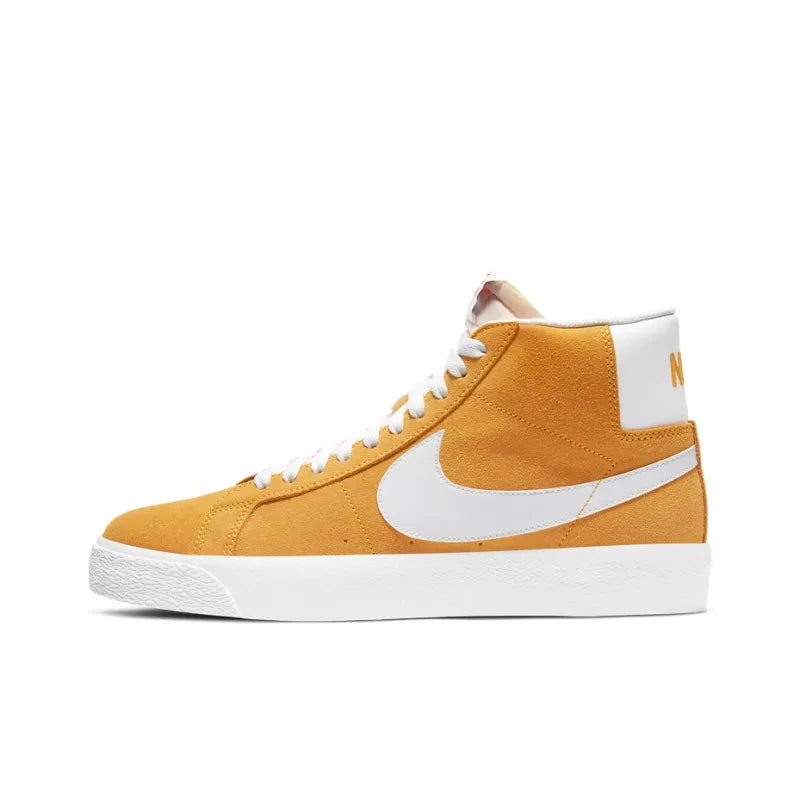 Nike SB Zoom Blazer Mid University Gold White Shoes