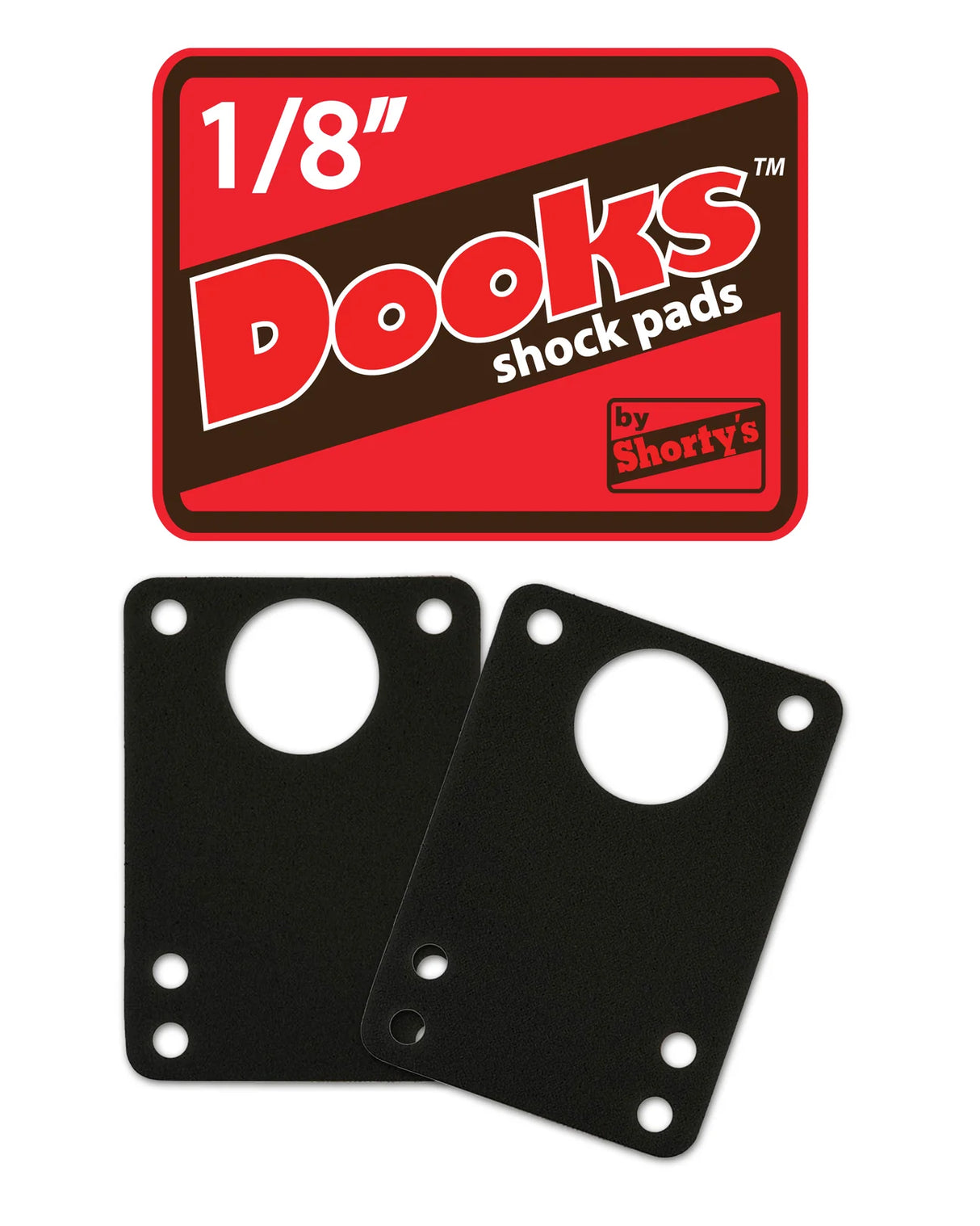 Shorty's Dooks 1/8" Shock Pads