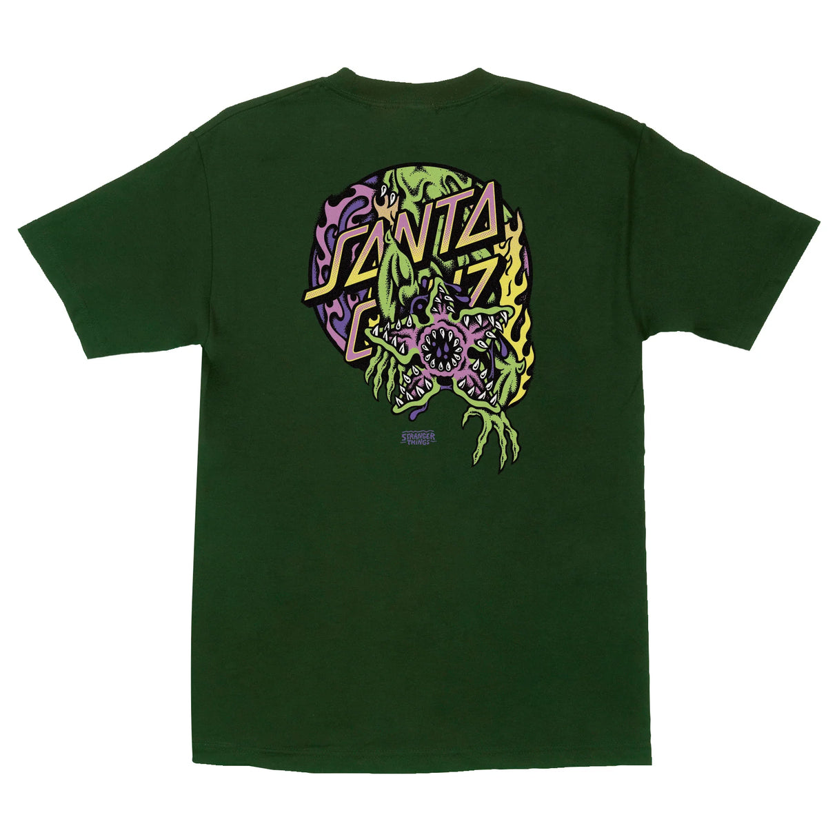 Santa Cruz Stranger Things Demogorgon Dot Forest Heavyweight S/s Shirt