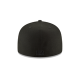 New Era Los Angeles Dodgers LA Black/Black Grey Undervisor 59Fifty Fitted Hat