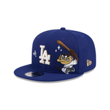 New Era Los Angeles Dodgers Looney Tunes Taz 9Fifty Snapback Hat