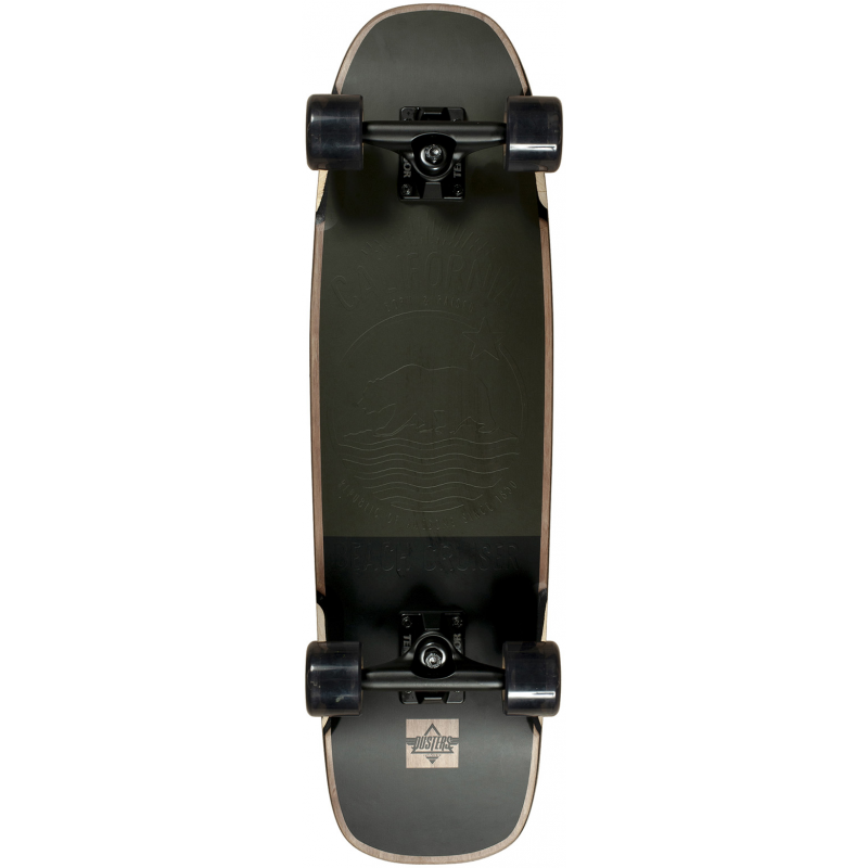 Dusters Beach 29" Black Cruiser Complete Skateboard