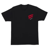 Santa Cruz Stranger Things Eddie Slasher Black Heavyweight S/s Shirt