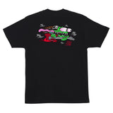 Santa Cruz Stranger Things Eddie Slasher Black Heavyweight S/s Shirt