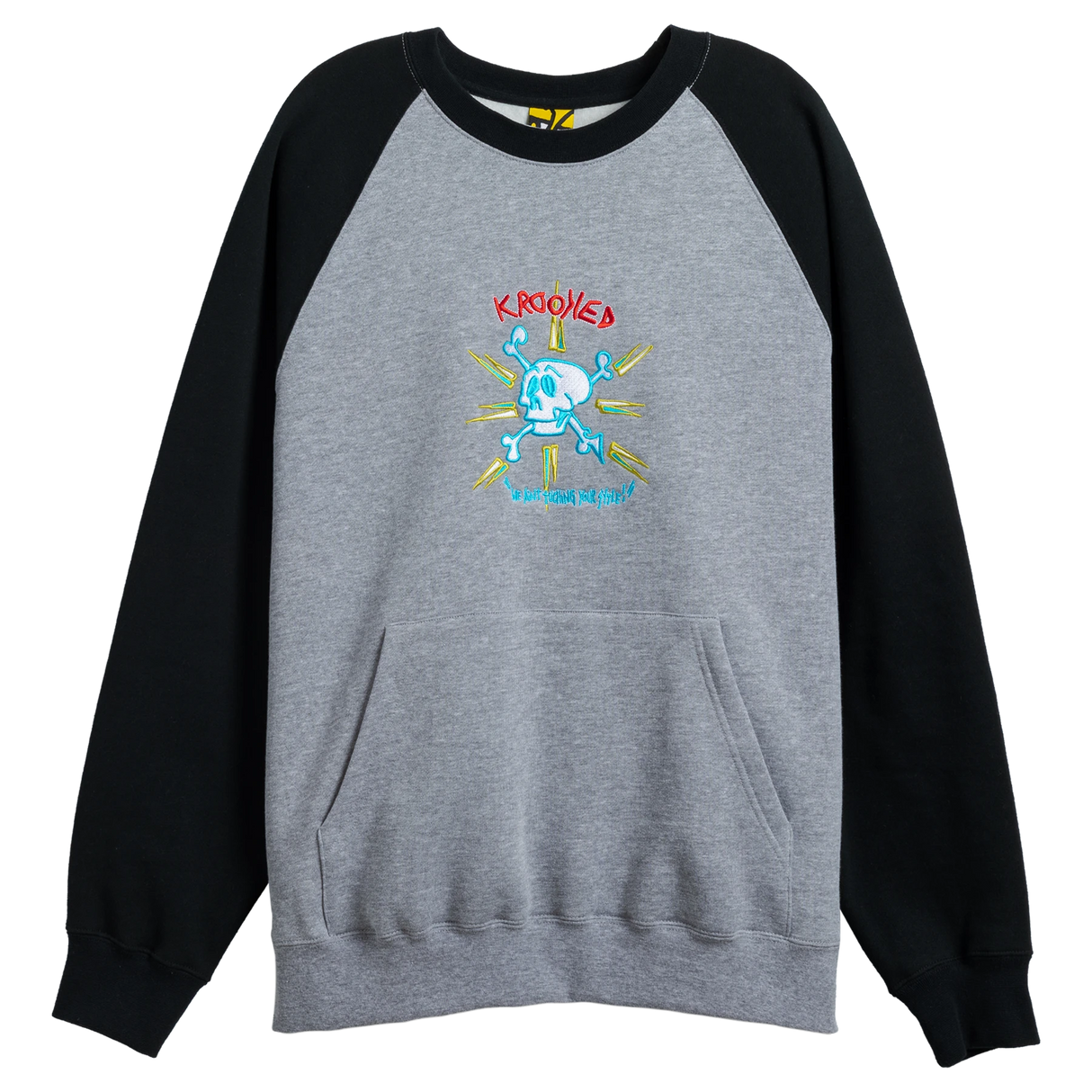 Krooked Style Heather/Black/Multi Crewneck Sweatshirt