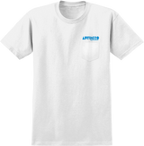 Anti-Hero Slingshot White/Light Blue/Gold Pocket S/S Shirt