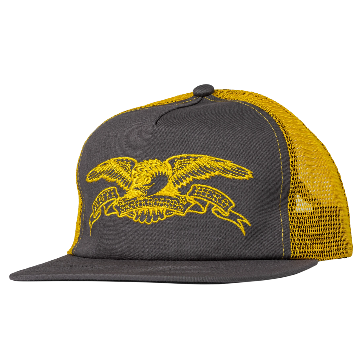 Anti Hero Basic Eagle Grey/Gold Snapback Hat
