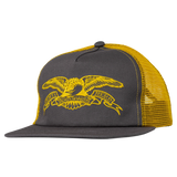 Anti Hero Basic Eagle Grey/Gold Snapback Hat