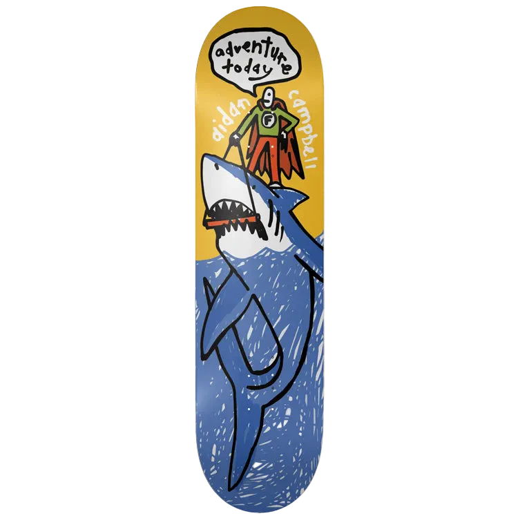 Foundation Aidan Campbell Back Off Bro 8.38" Skateboard Deck