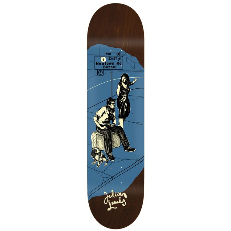 Foundation Julian Lewis Hitchhiker 8.63" Skateboard Deck