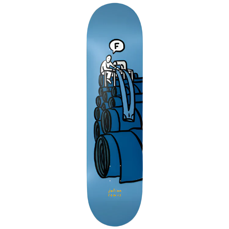 Foundation Julian Lewis Sew Wut 8.5" Skateboard Deck