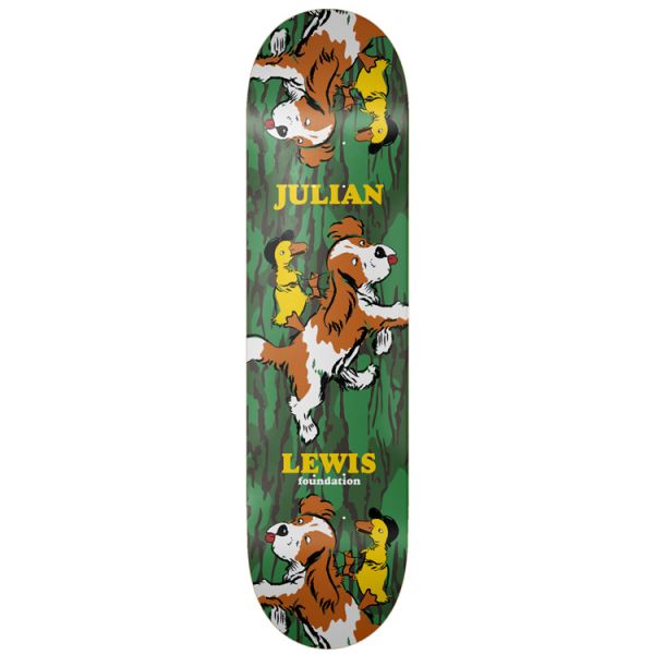 Foundation Julian Lewis Wallpaper 8.5" Skateboard Deck